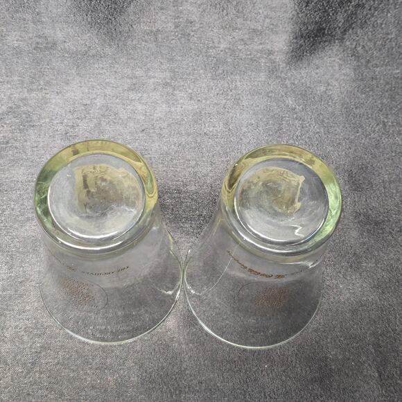 Vintage Coca Cola Victorian Lady 16 oz. Re-Creation Flair Glass Drinking Cups - Picture 8 of 11